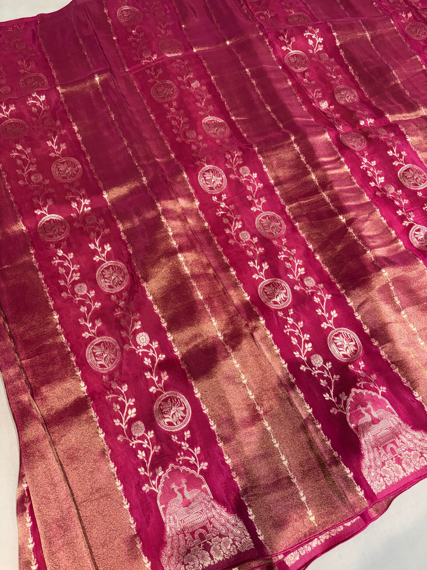 PREMIUM CHINON CREAPE SAREE