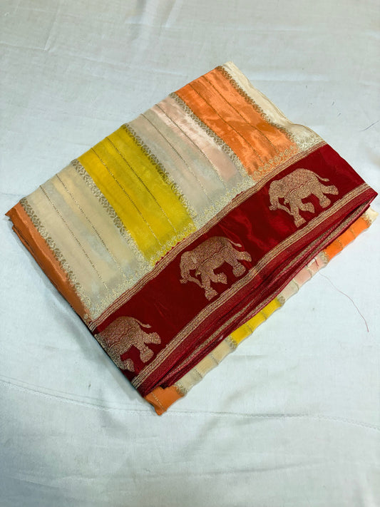 PREMIUM HO SILK SAREE WITH RANGKAT DESIGN