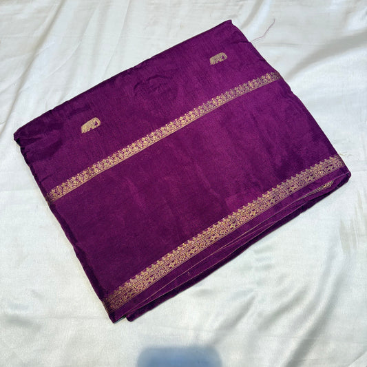 PREMIUM VISCOSE SILK SAREE WITH BENTEX BORDER