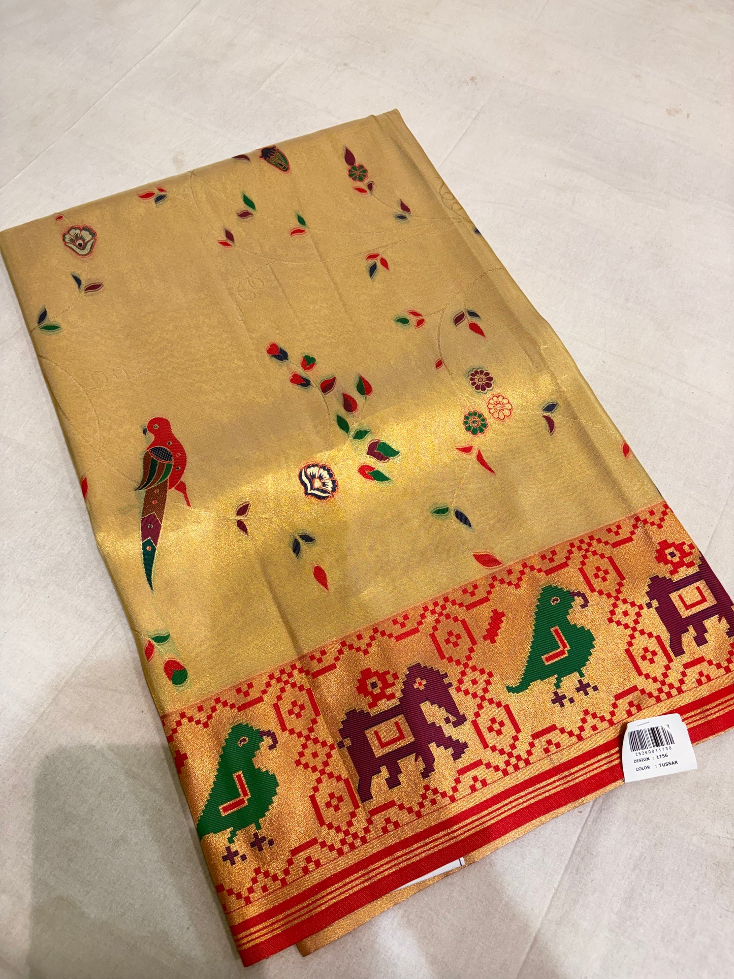 PRMEIUM SEMI PAITHANI SAREE