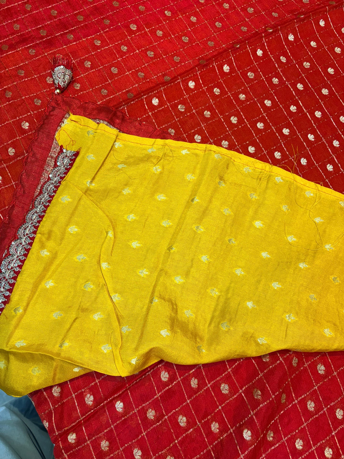 PREMIUM CHIFFON SAREE WITH SCALP BORDER
