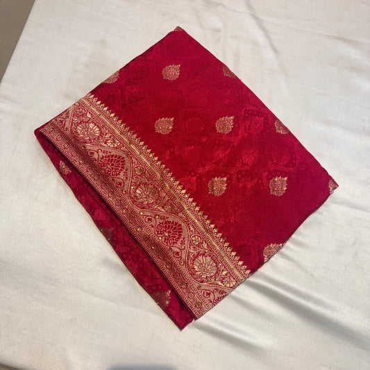 PREMIUM MOUNGA SILK SAREE WITH HIGHLIGHT WORK