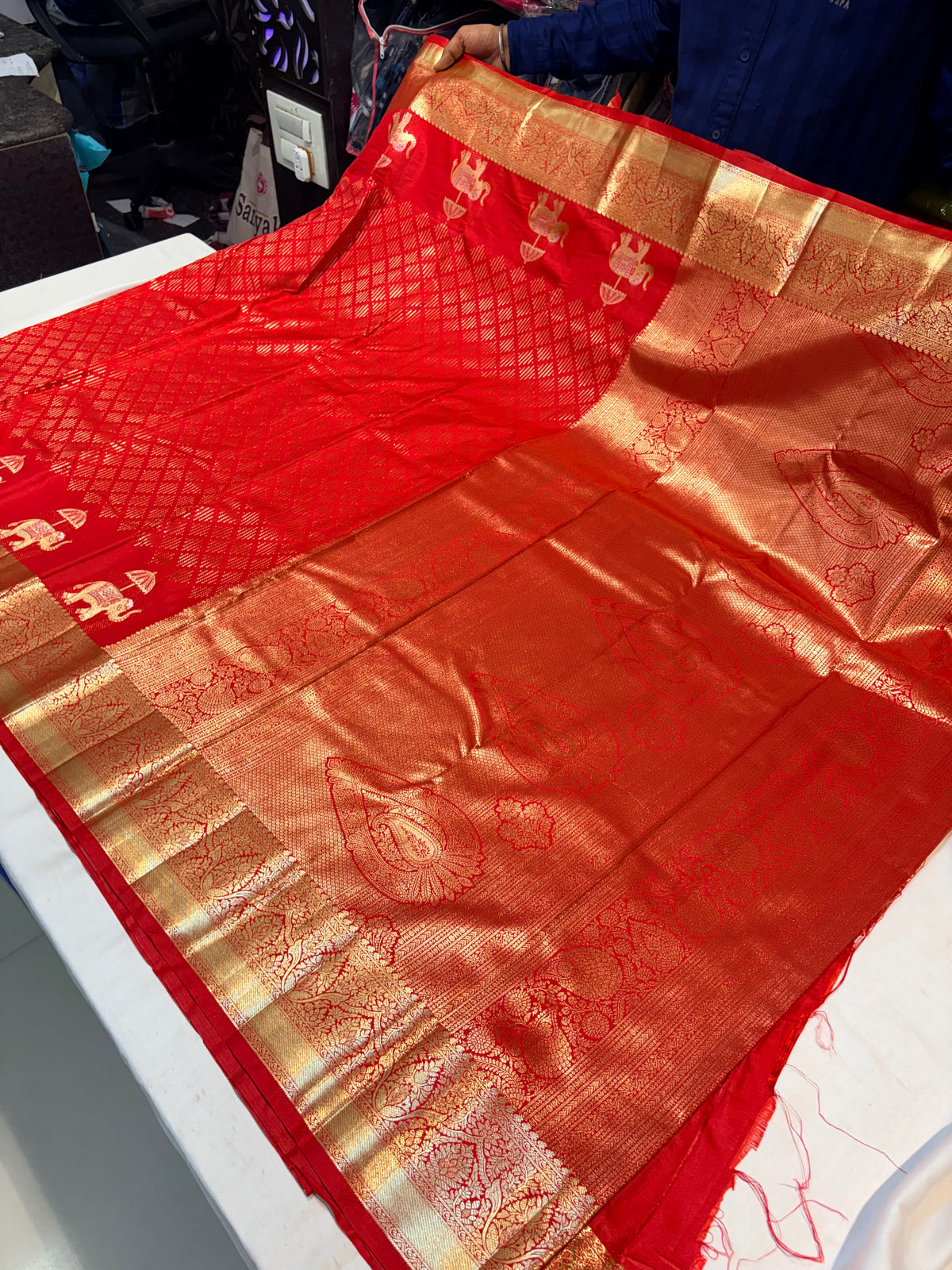 PREMIUM SEMI KANCHIPURAM SILK SAREE