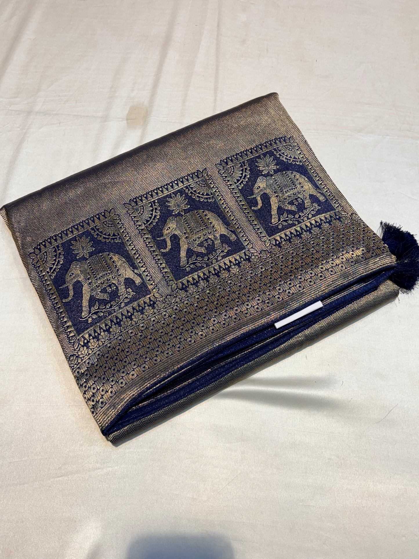 PREMIUM SOFT BROCADE MOUNGA SILK SAREE