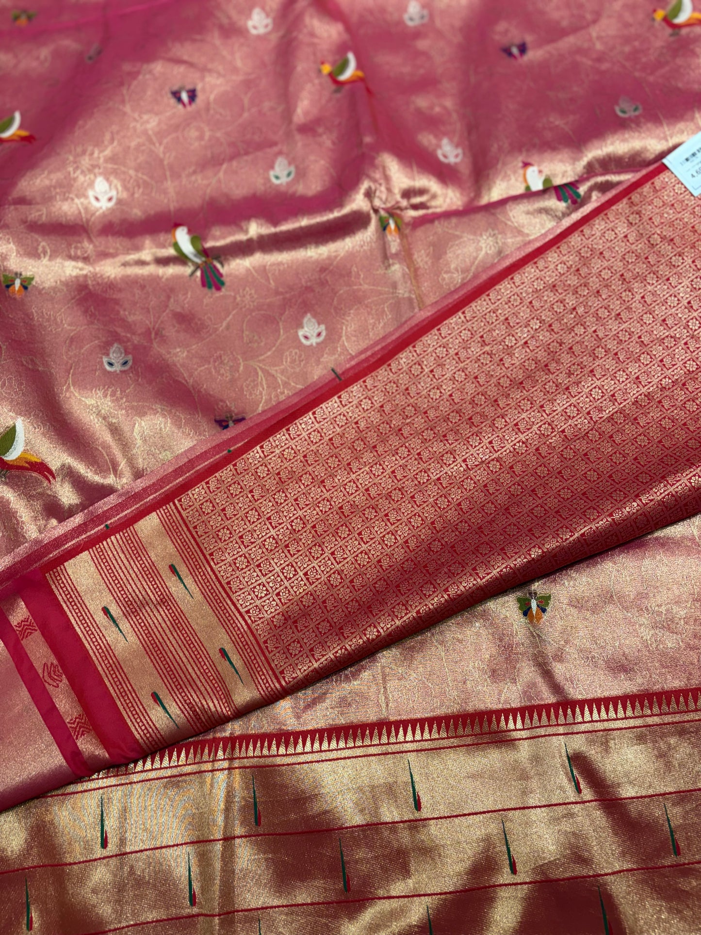 PREMIUM PAITHANI TISSUE SILK SAREE