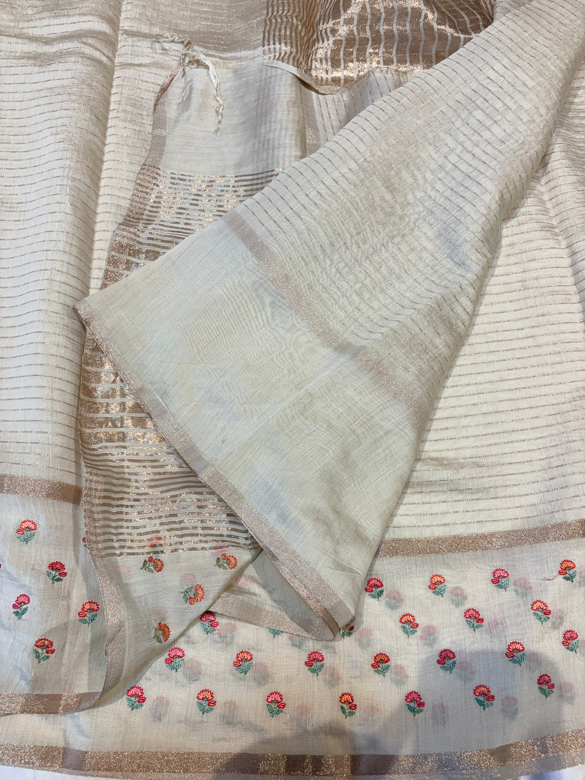PREMIUM EMBROIDERY SOFT COTTON SAREE