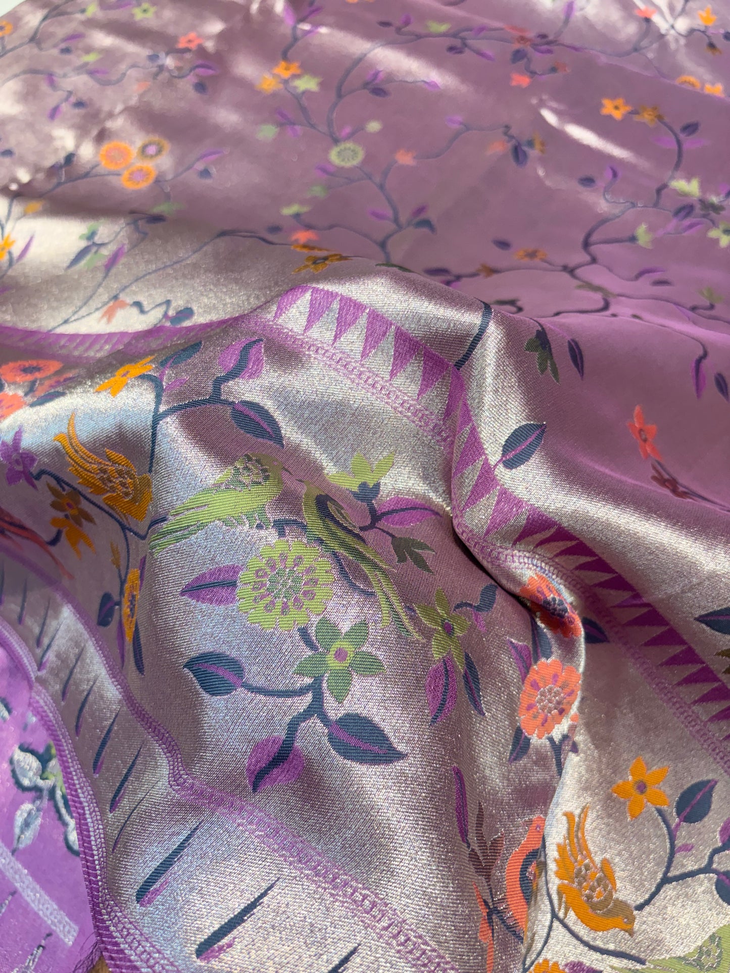 PREMIUM SOFT PAITHANI MOUNGA SILK SAREE