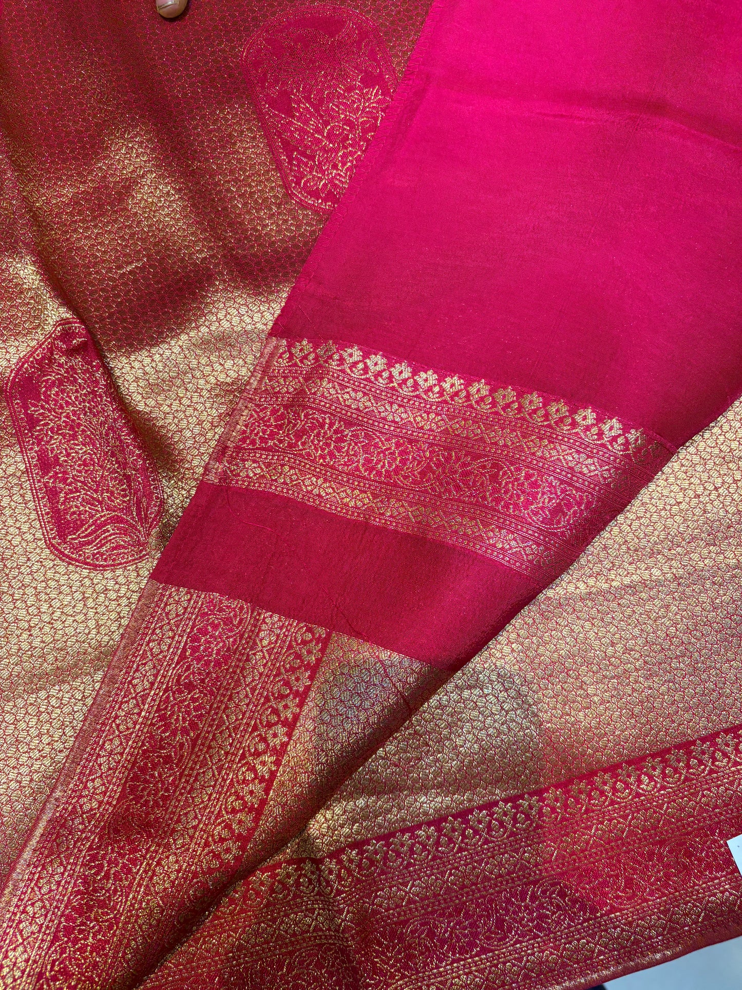 SOFT KANCHIPURAM TISSUE SILK SAREE