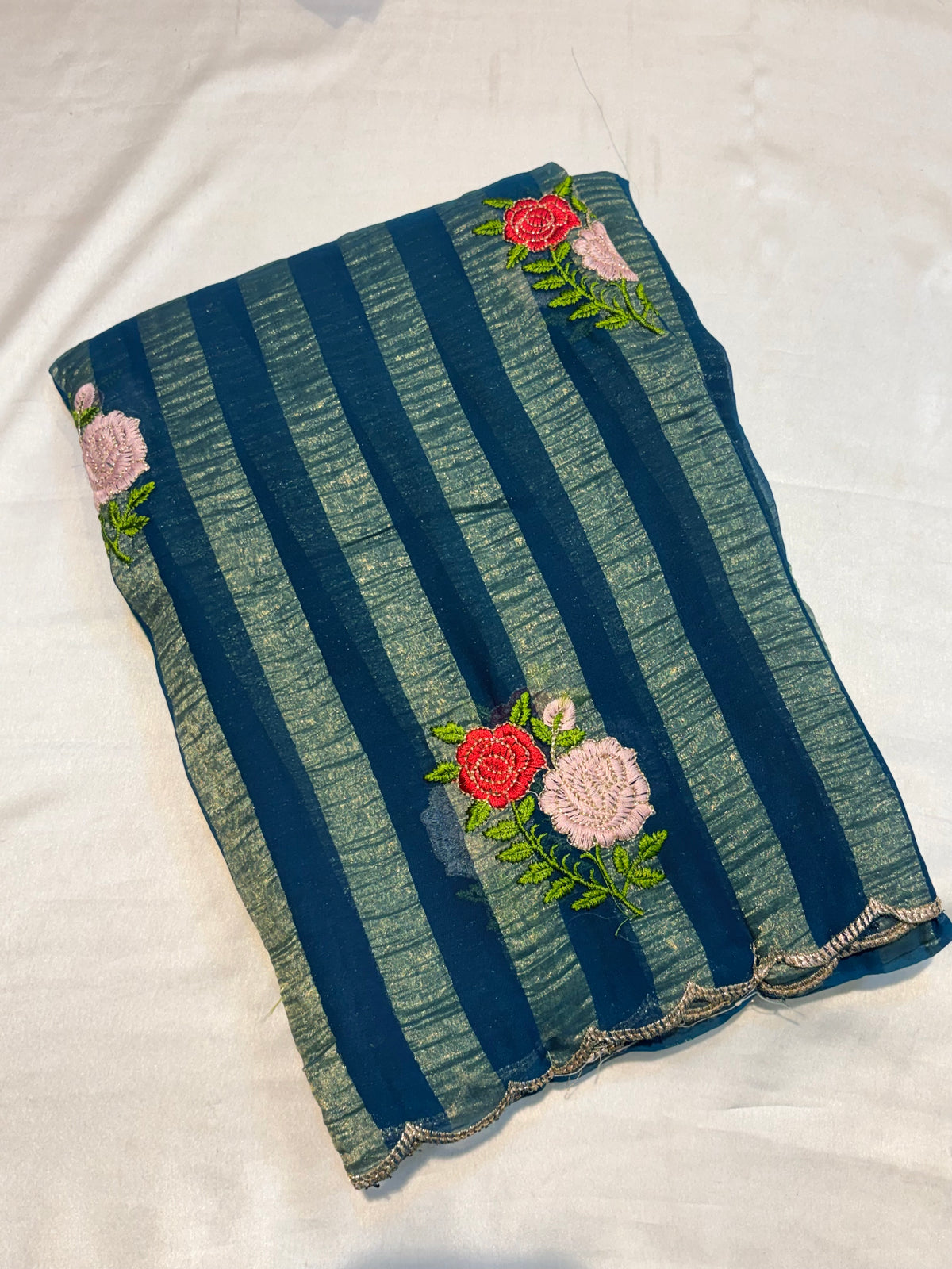 FANCY THREAD WORK SAREE