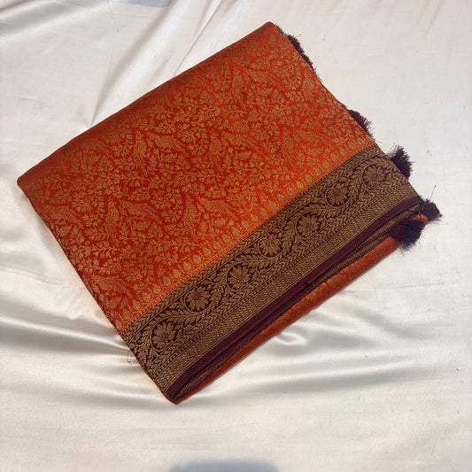 BANARASI BROCADE SILK SAREE