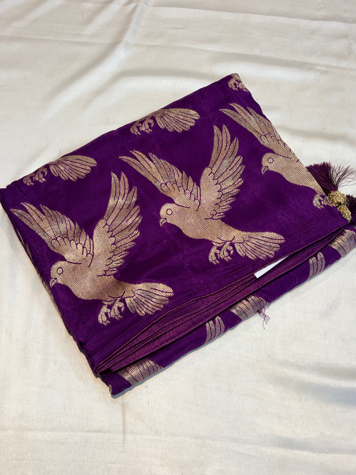 PREMIUM VISCOSE CREAPE SILK SAREE