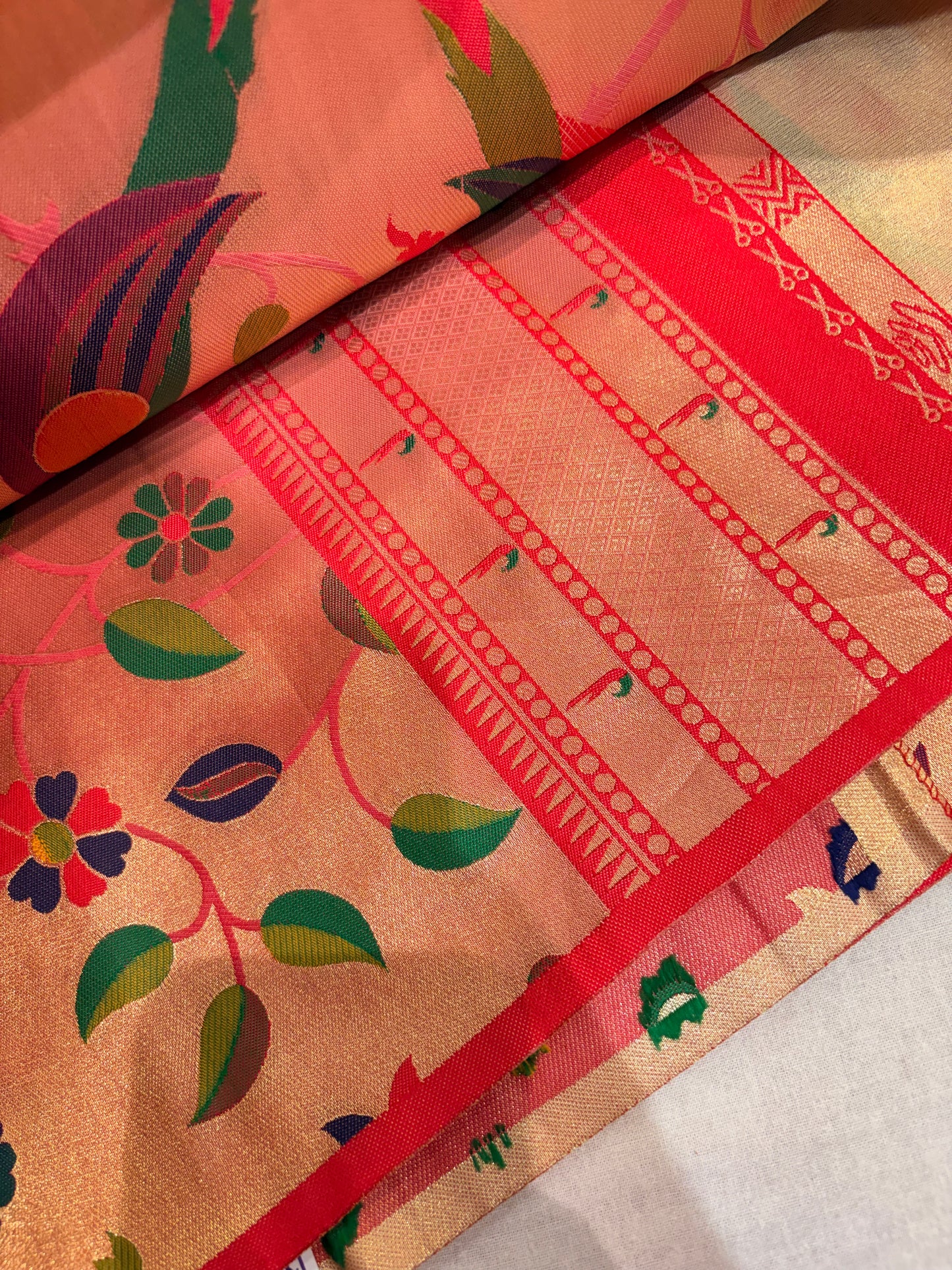 PRMEIUM SEMI PAITHANI SAREE