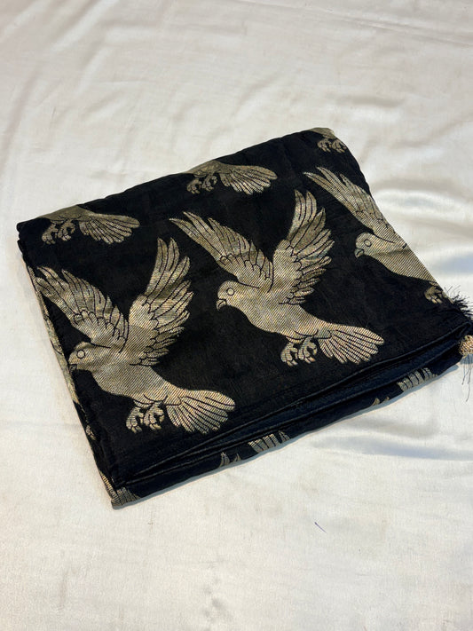 PREMIUM VISCOSE CREAPE SILK SAREE