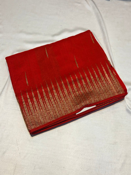PREMIUM TUSSUR GEORGETTE SILK SAREE