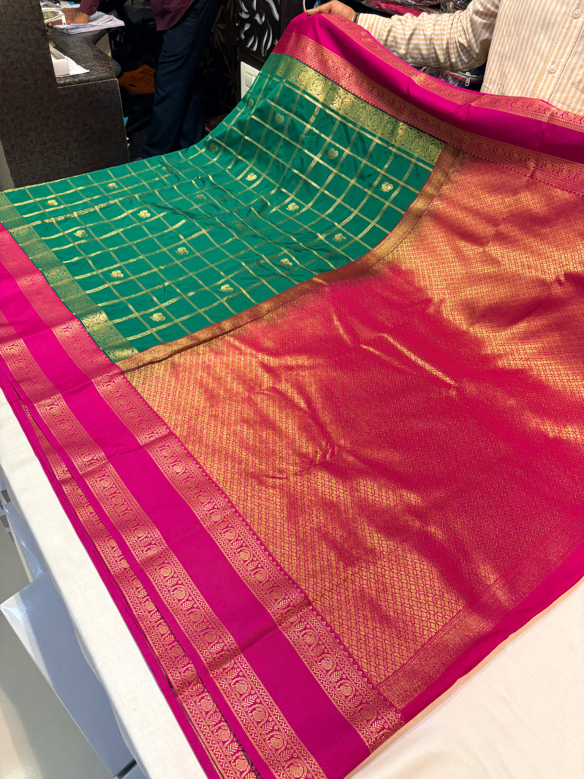 PREMIUM SEMI KANCHIPURAM SILK SAREE