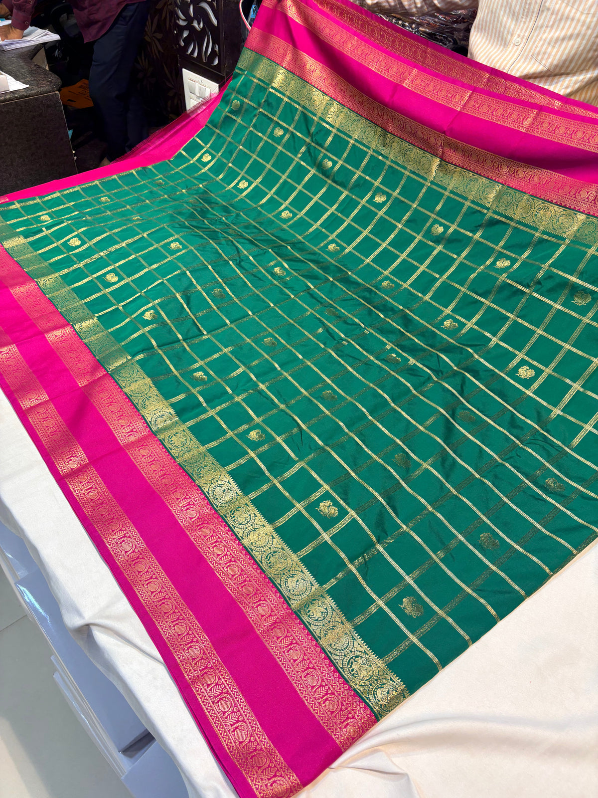 PREMIUM SEMI KANCHIPURAM SILK SAREE