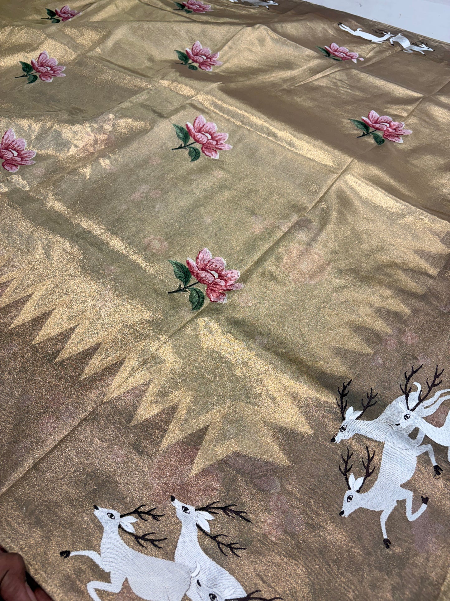 PURE SOFT TISSUE SILK SAREES
