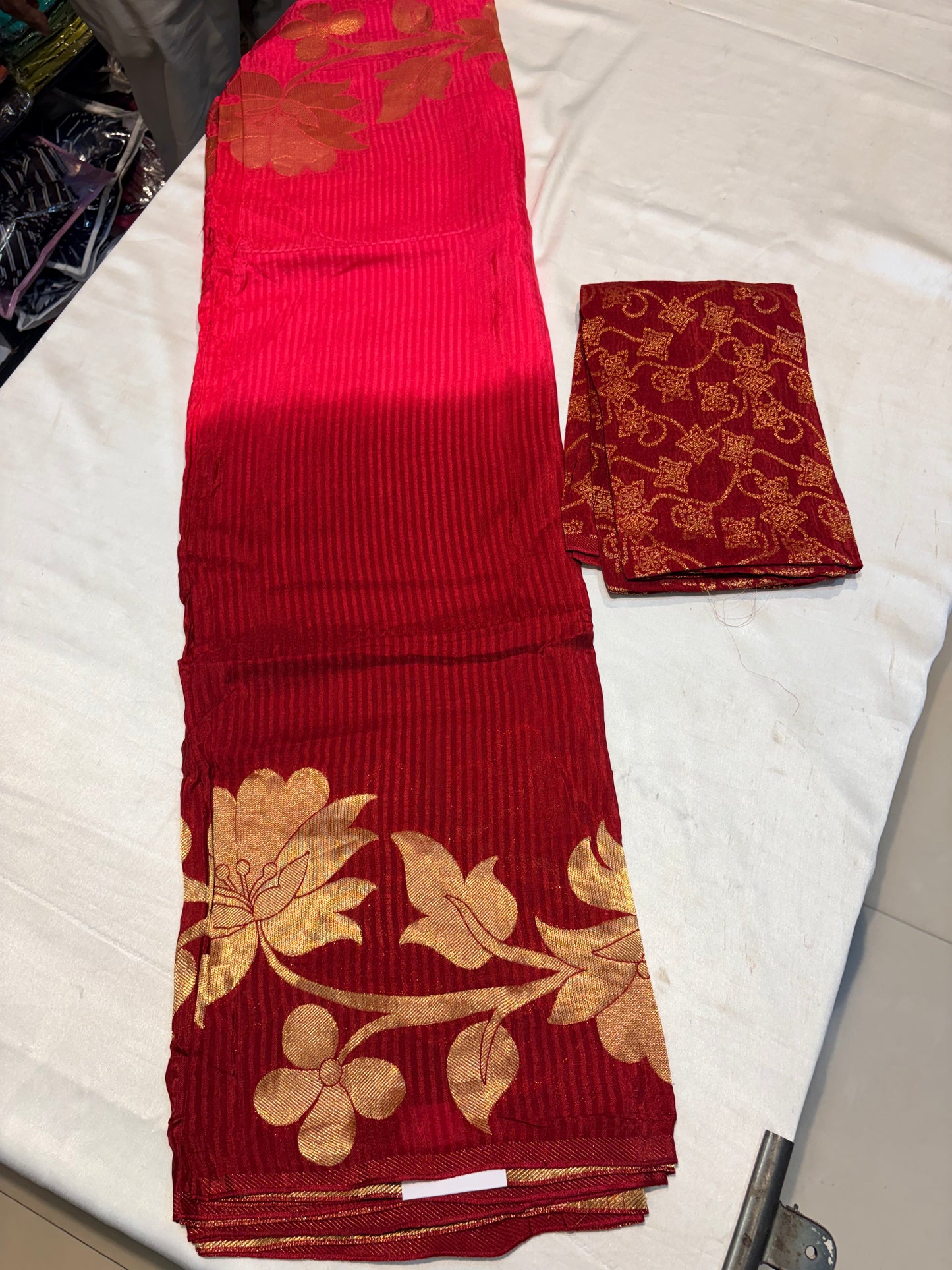 PREMIUM SOFT KORA SILK SAREE
