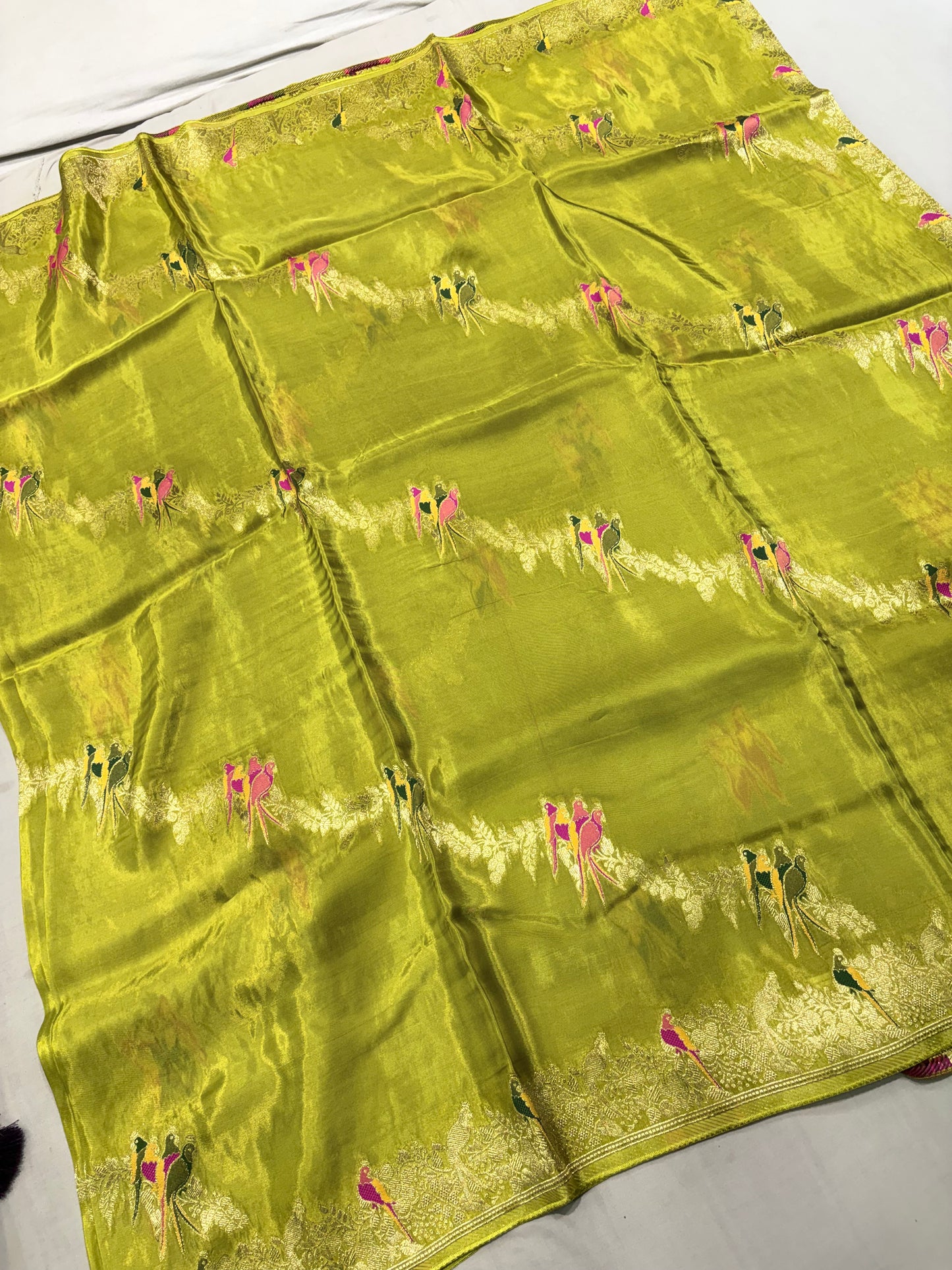 PREMIUM BANARASI CHIFFON SAREE