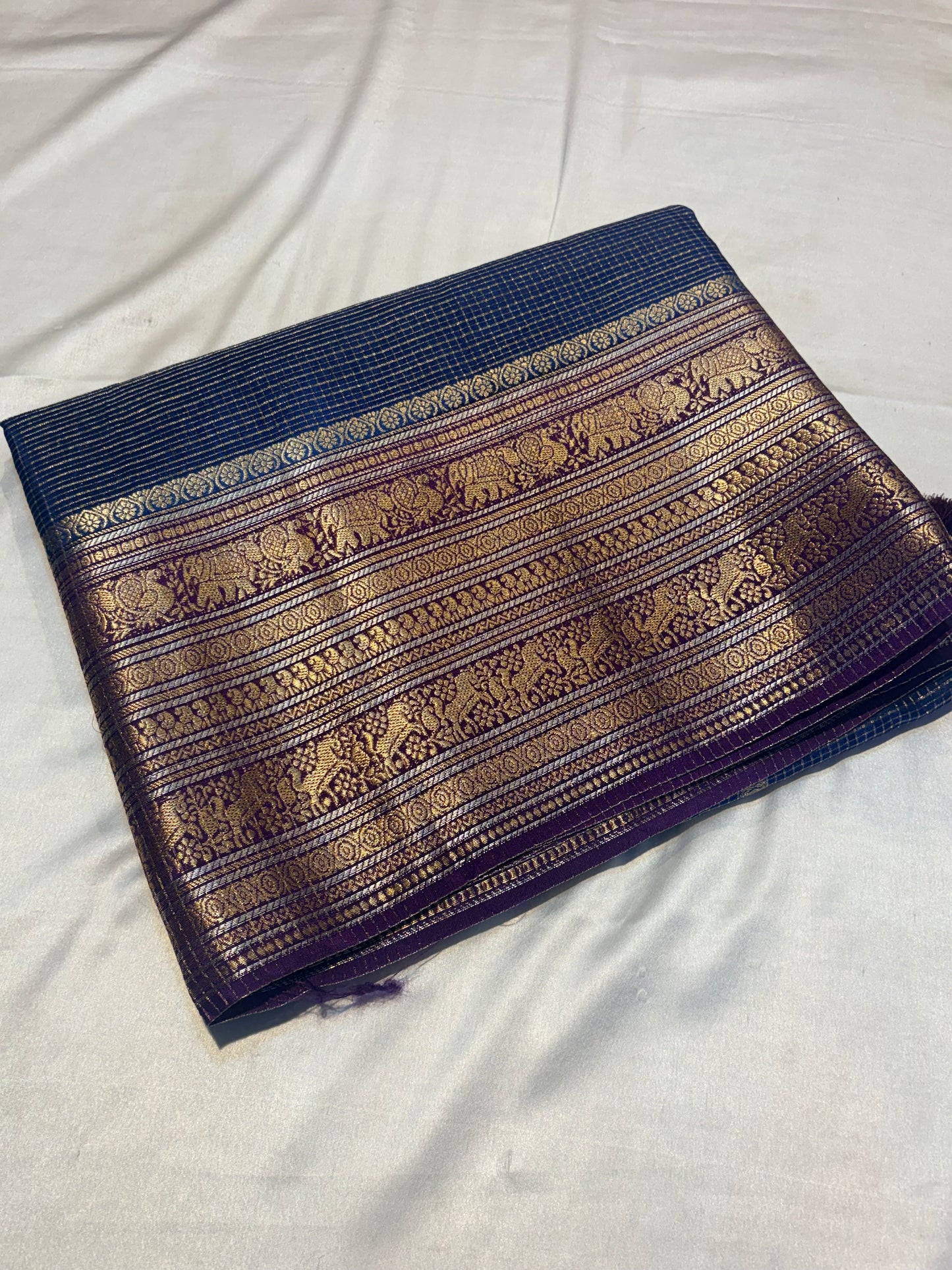PREMIUM VISCOSE SILK SAREE WITH KANCIPURAM BORDER