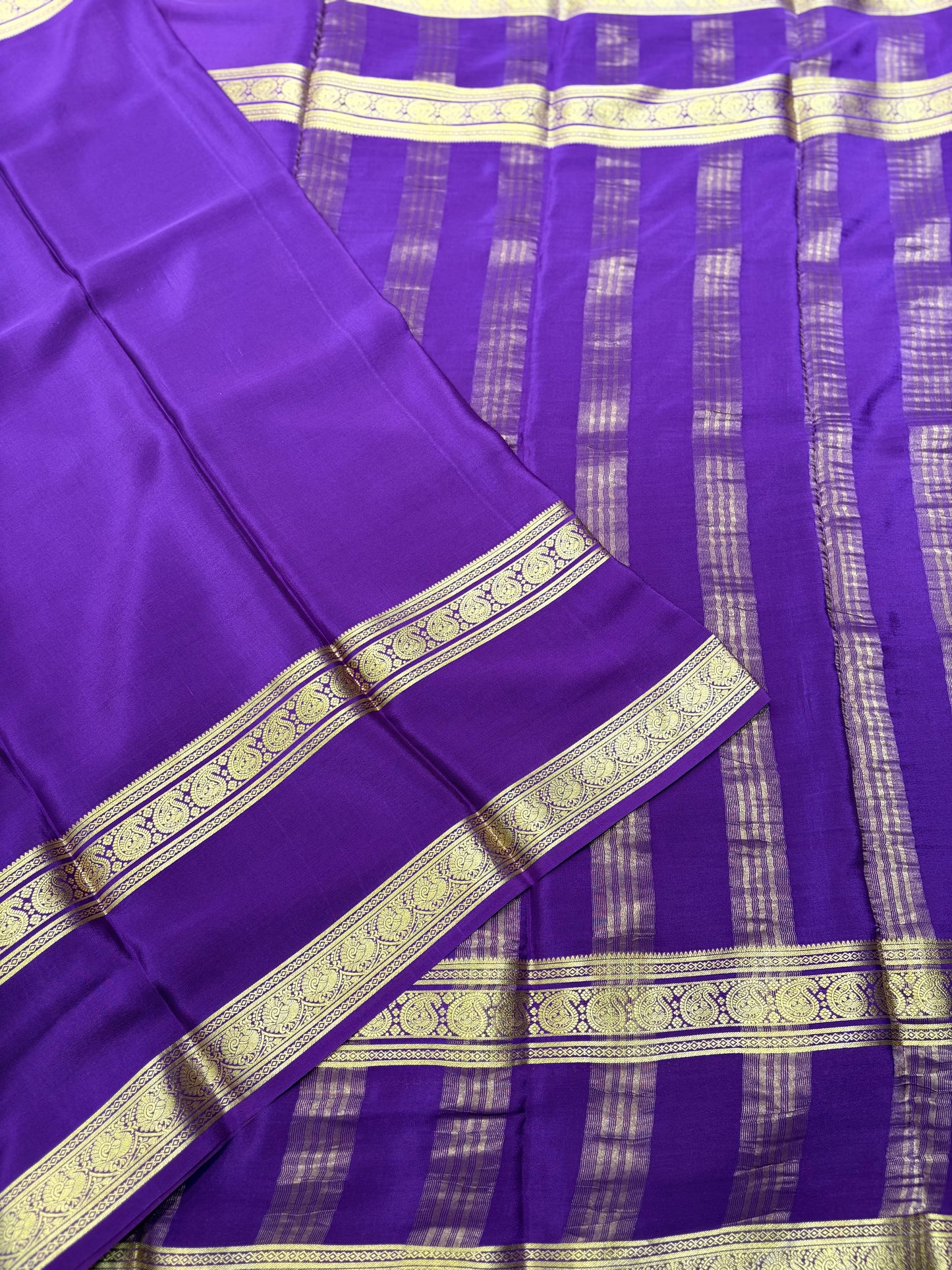 PURE MYSORE SILK SAREE 120GSM