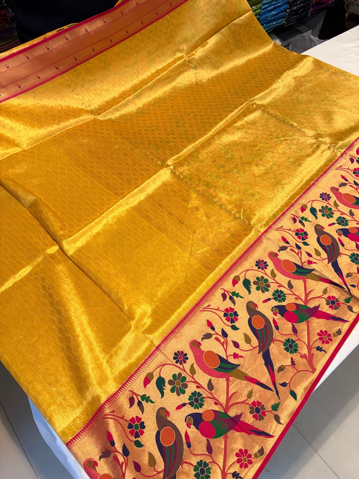 PRMEIUM SEMI PAITHANI SAREE
