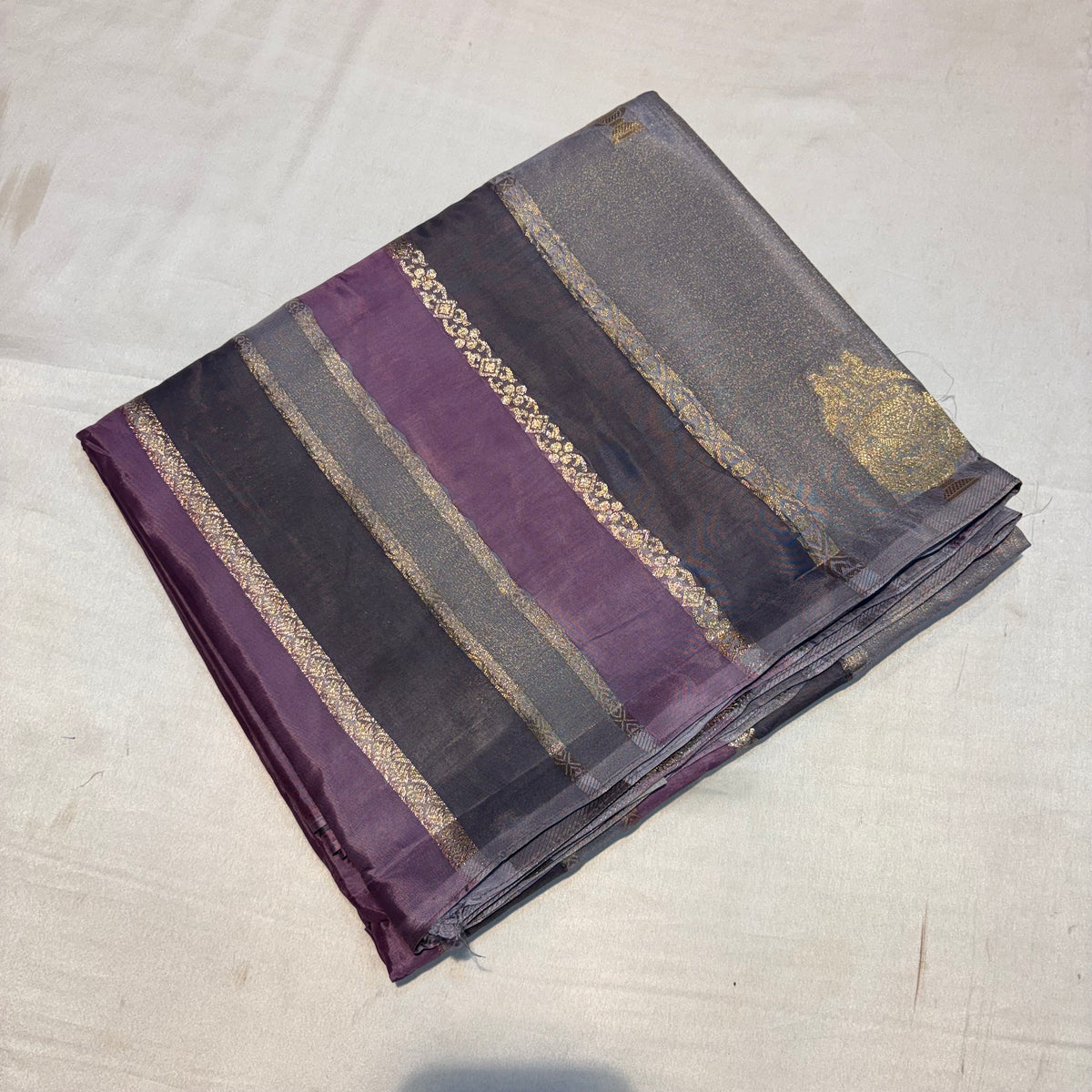 PREMIUM CHINON CREAPE SAREE IN RAGKAT DESIGN