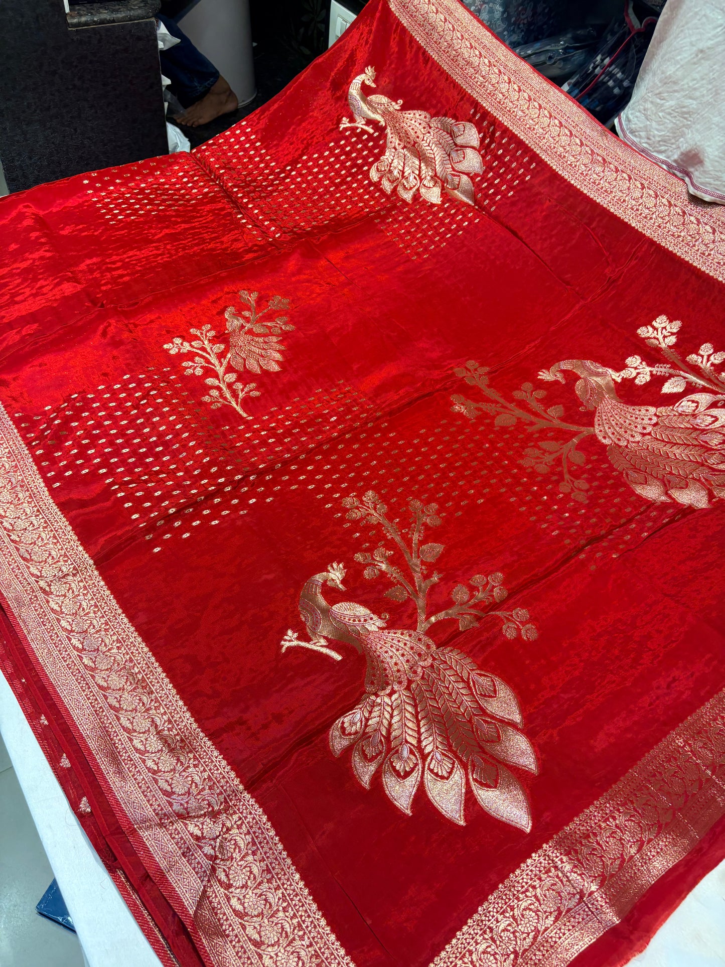 PREMIUM CHINON CREAPE SAREES