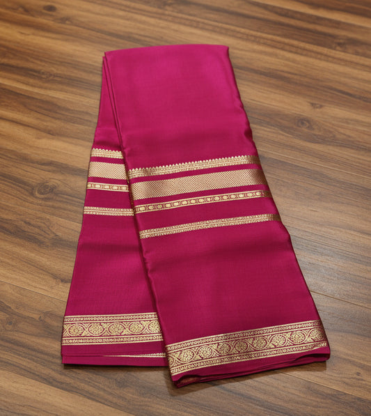 PURE MYSORE SILK SAREE 120GSM