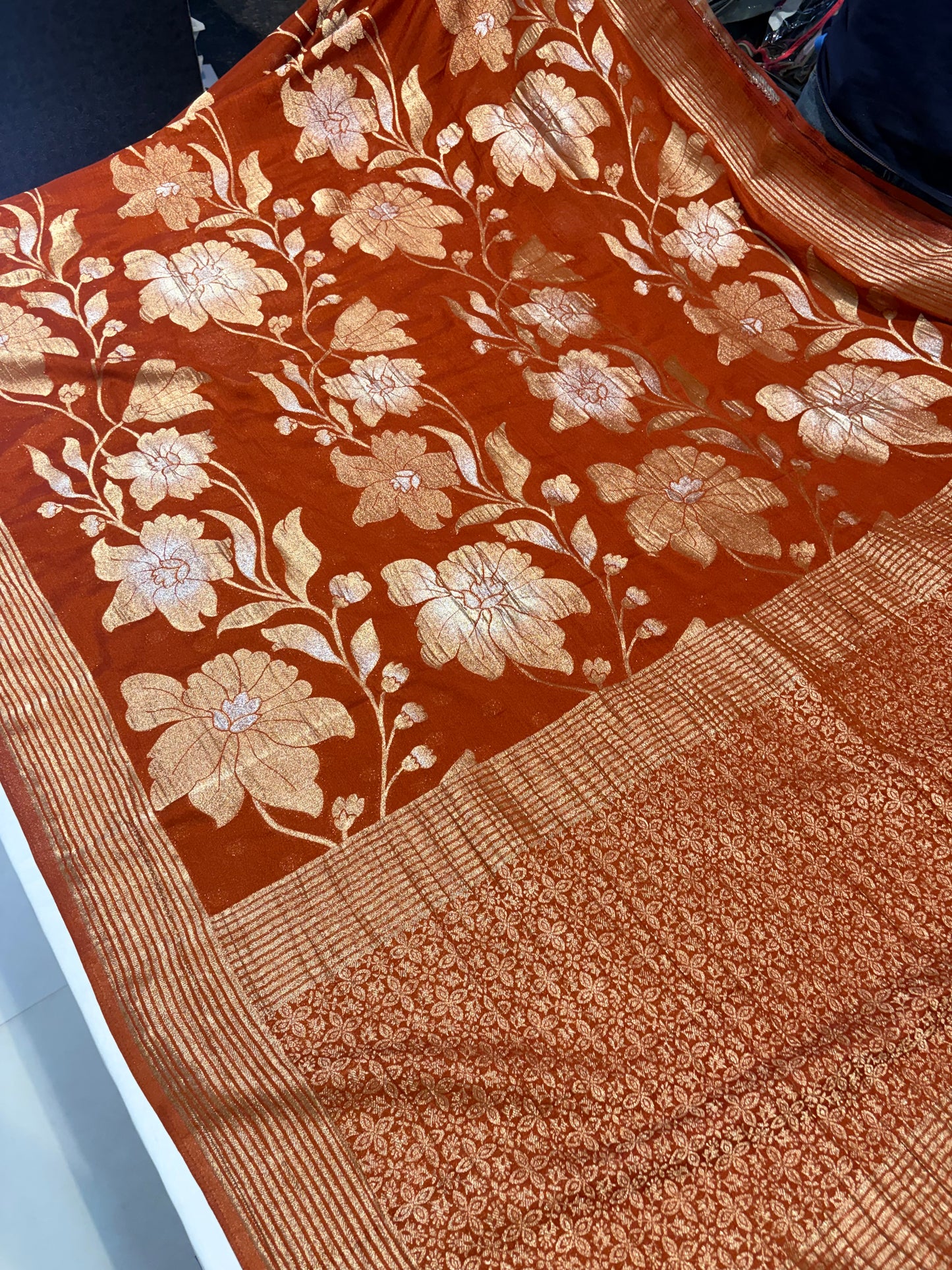 PREMI BANARASI KHADDI GEORGETTE