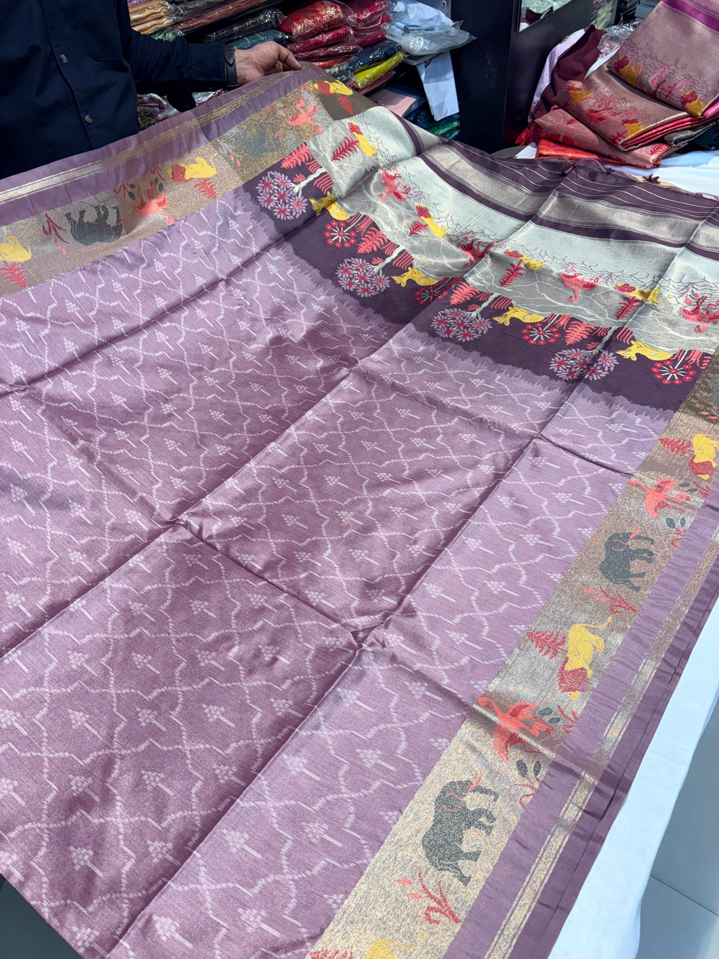 SOFT TUSSUR SILK SAREE