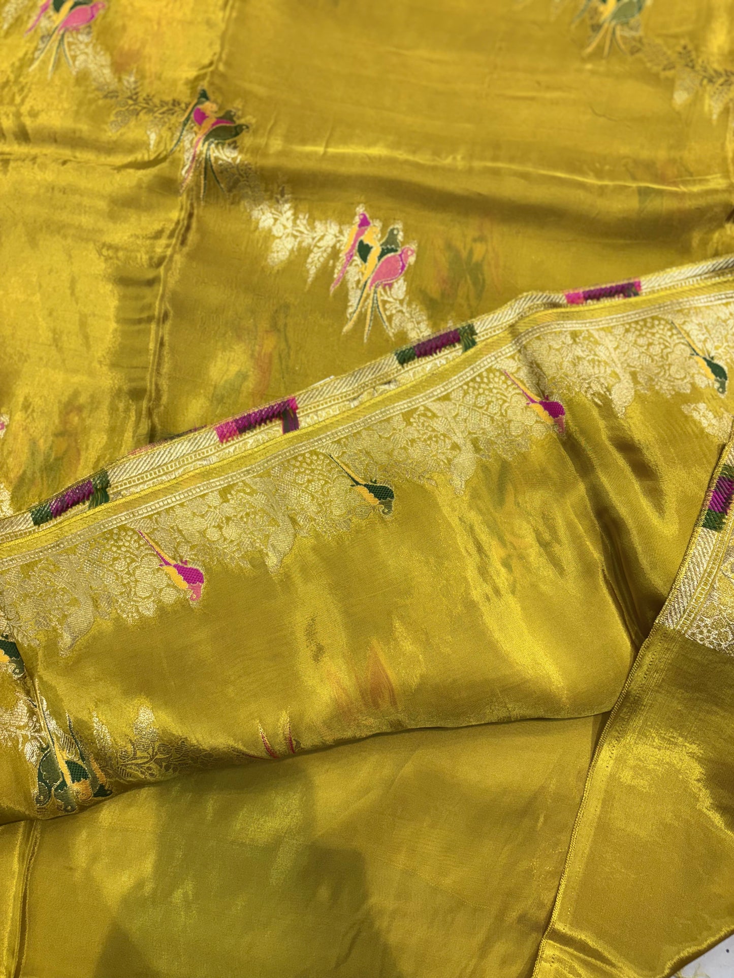 PREMIUM BANARASI CHIFFON SAREE
