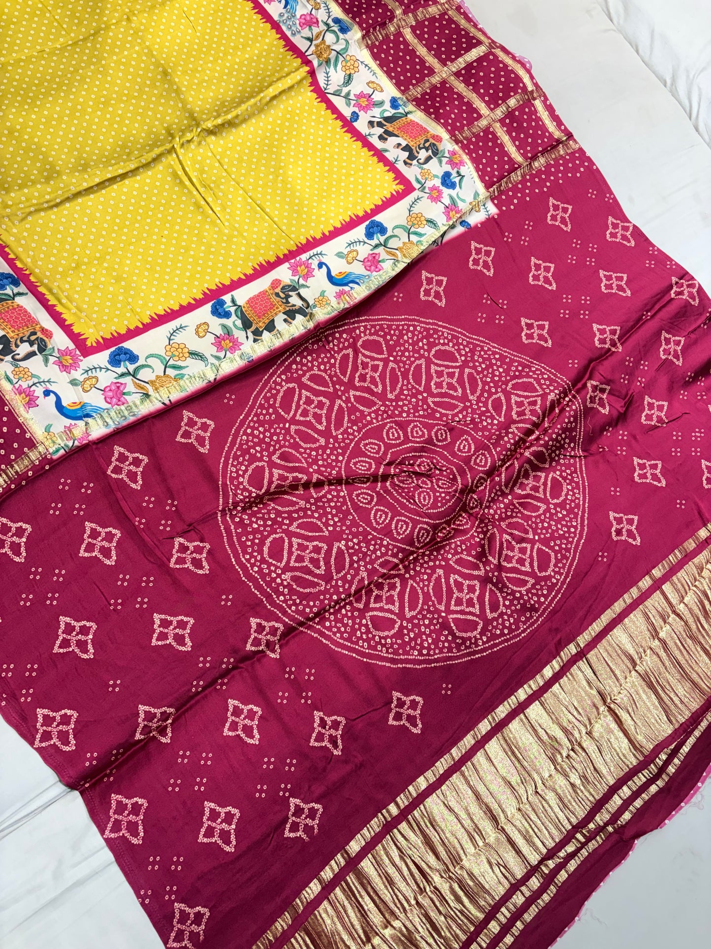 PURE MODAL SILK SAREE