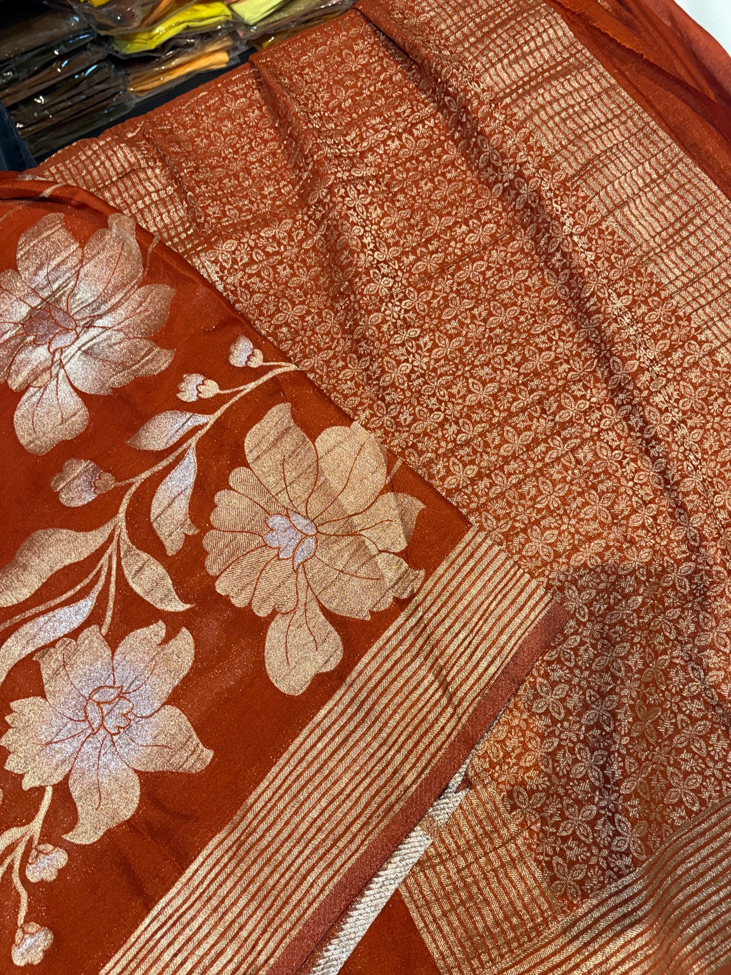 PREMI BANARASI KHADDI GEORGETTE