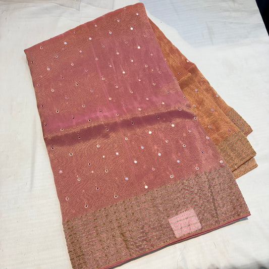 PREMIUM SOFT TISSUE CREAPE SAREE