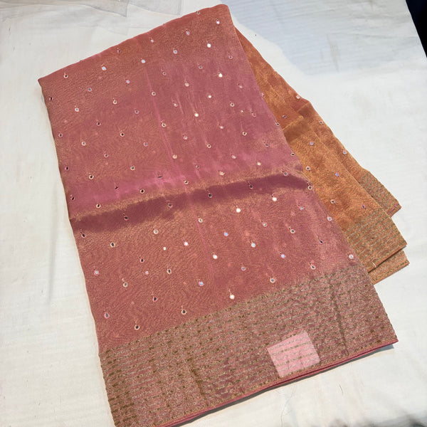 PREMIUM SOFT TISSUE CREAPE SAREE