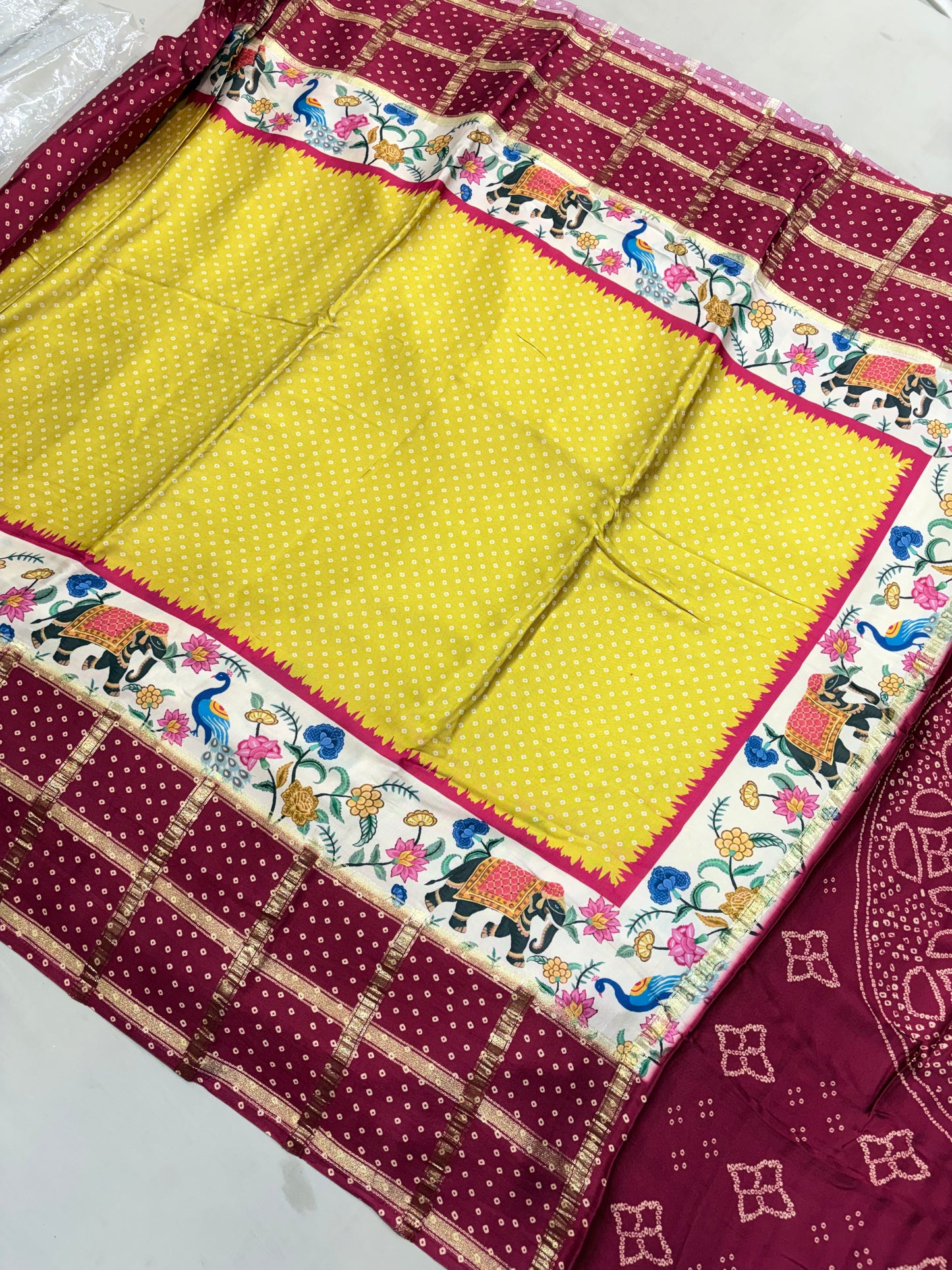 PURE MODAL SILK SAREE