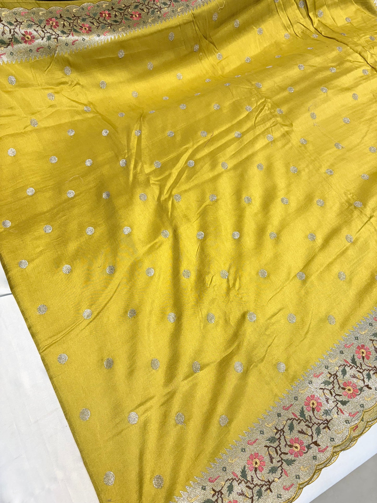 TUSSUR SILK SAREE WITH PAITHANI ZARI  WORK