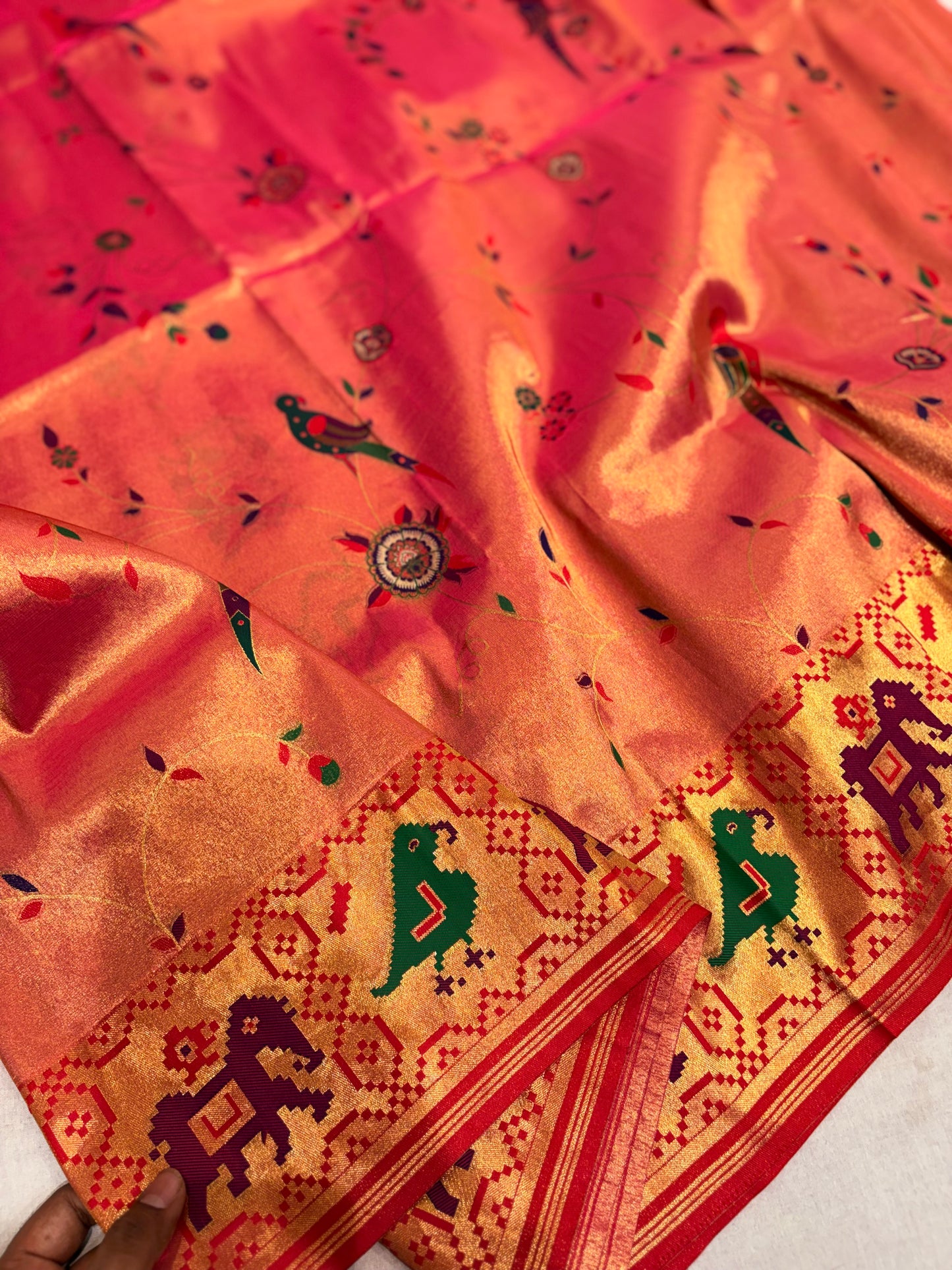 PREMIUM PAITHANI SILK SAREE