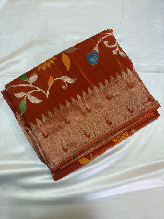 PREMIUM SOFT PAINTHANI IN HO SILK SAREE