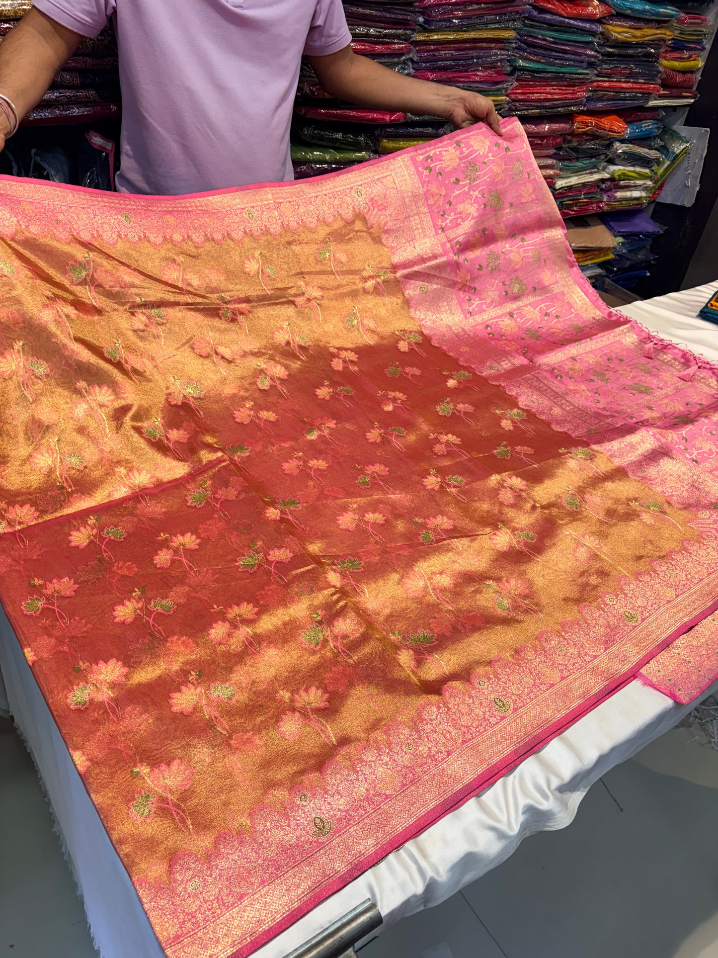PREMIUM SOFT KORA SILK SAREE