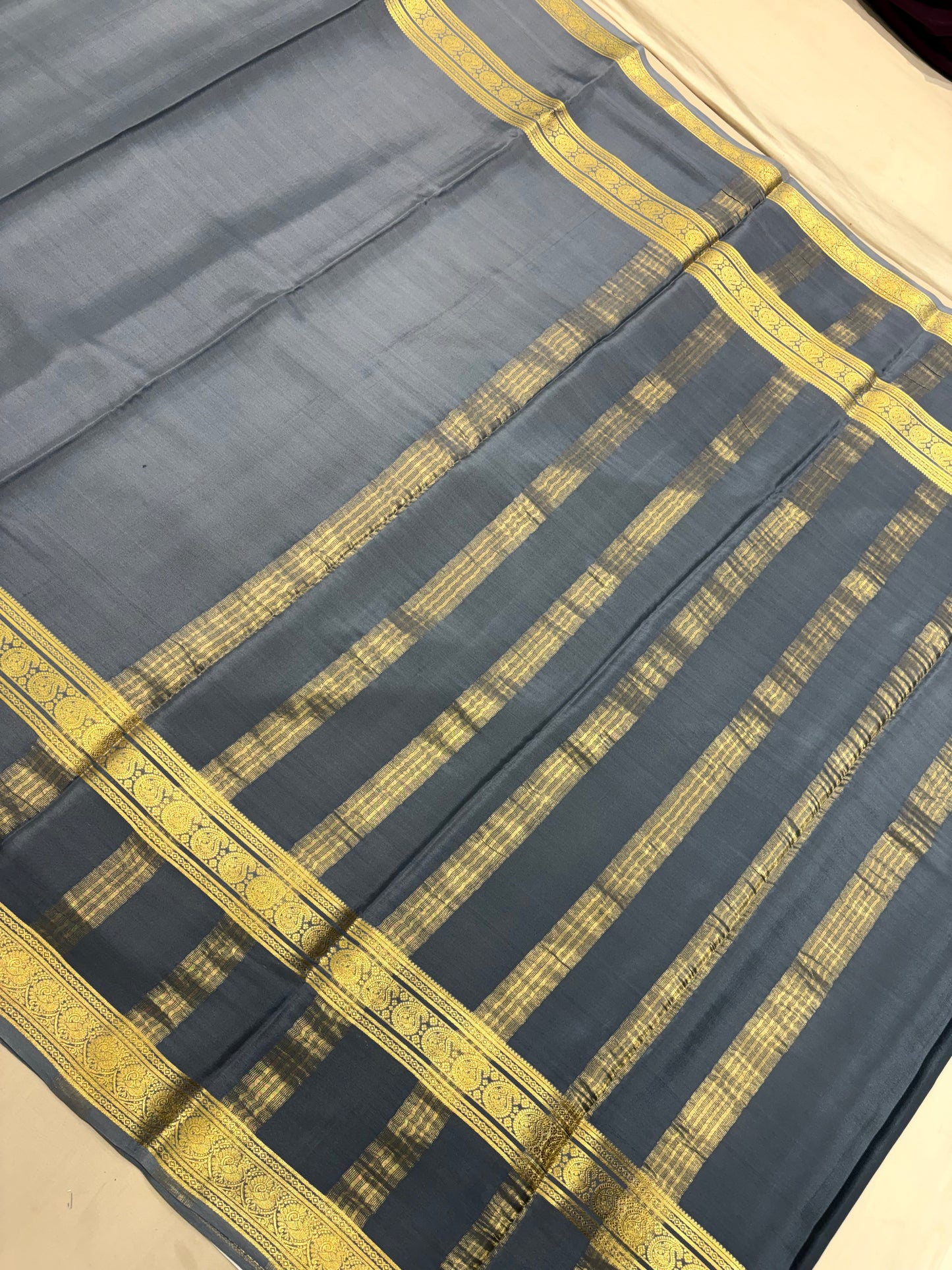 PURE MYSORE SILK WITH 120 GSM