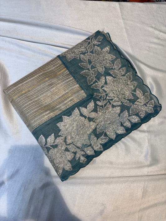 PREMIUM SOFT TISSUE WITH APPLIQUÉ WORK