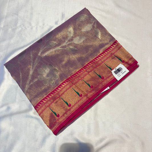PREMIUM SEMI PAITHANI SILK SAREE