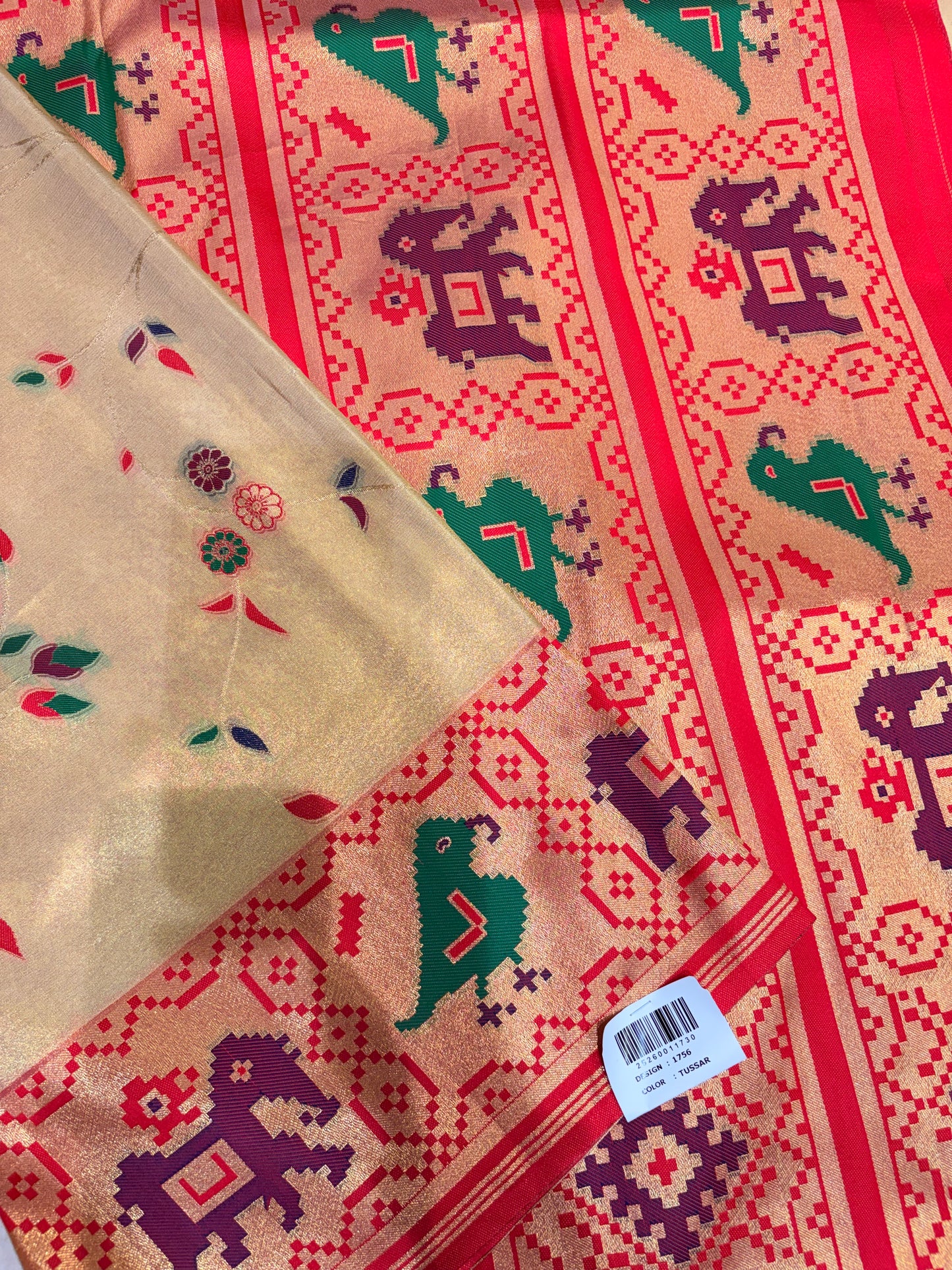 PRMEIUM SEMI PAITHANI SAREE