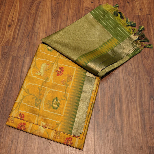 SEMI TUSSUR SILK SAREE