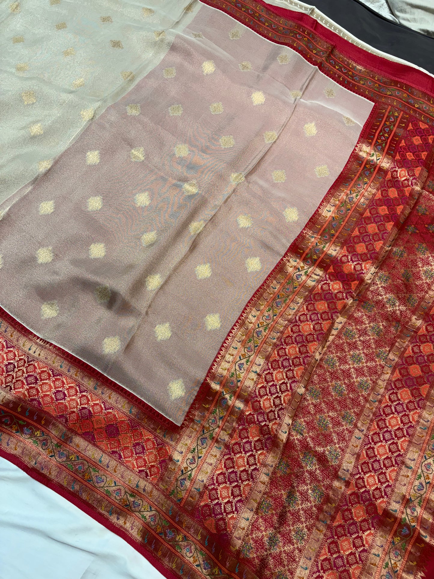 PURE GEORGETTE SILK SAREE