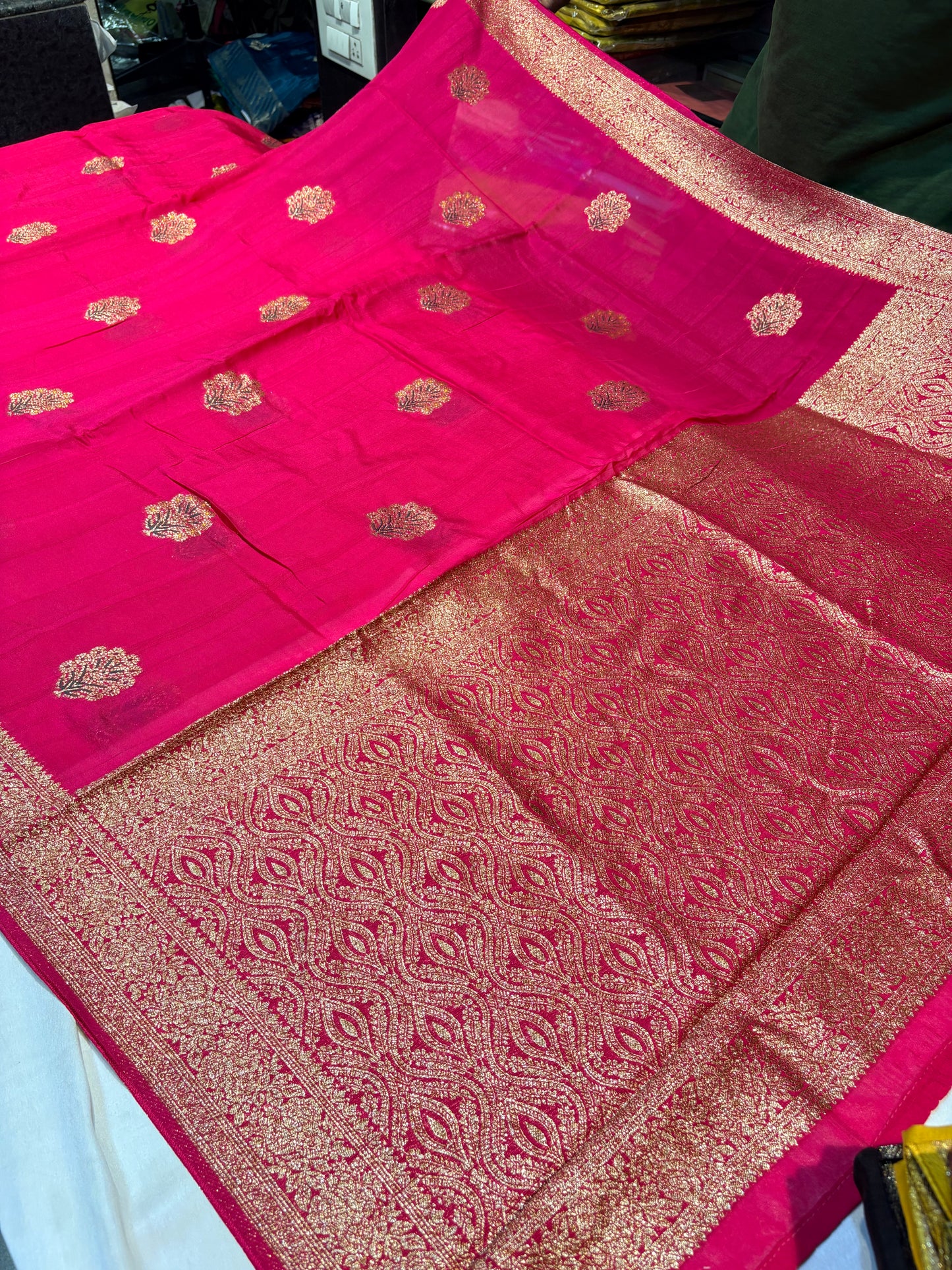 Premium Soft Tussur Georgette Sarees