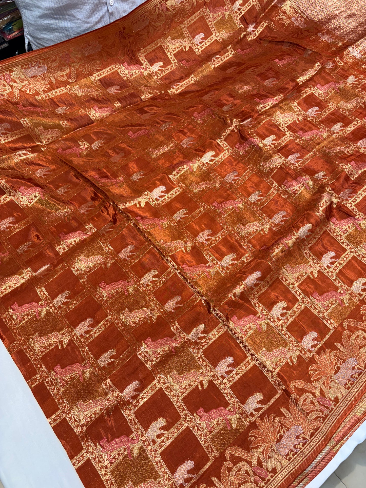 PREMIUM DESIGNER CHINON CREAPE SAREE