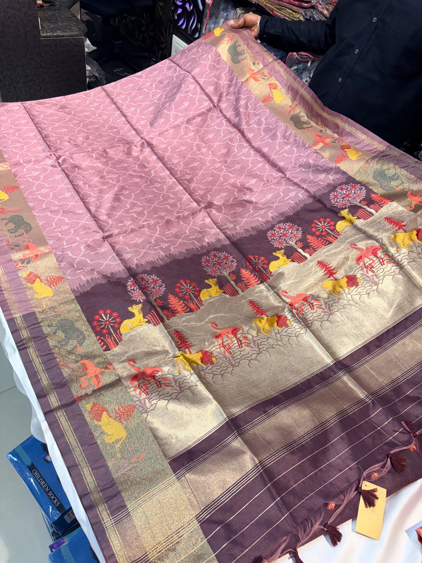 SOFT TUSSUR SILK SAREE